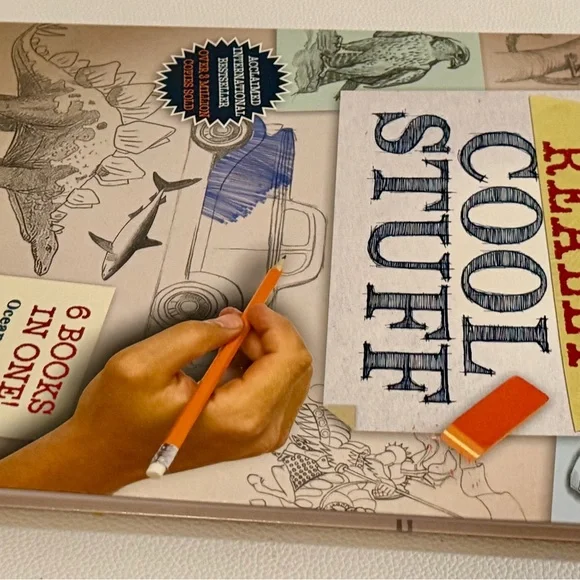 Draw Really Cool Stuff Kids Drawing Book Step by Step Hinkler Like New - Picture 14 of 16
